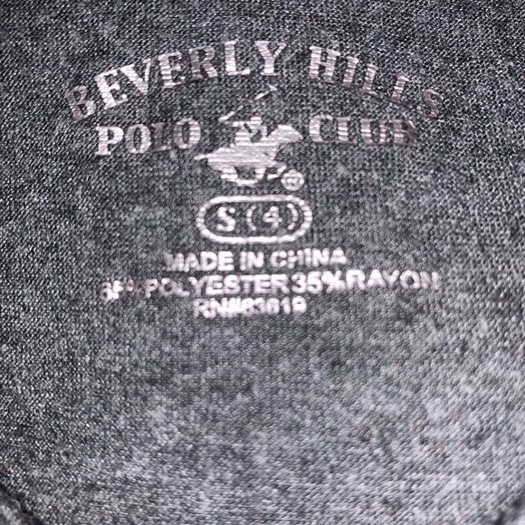 Girls Beverly Hills Polo Club t-shirt size 4 - Picture 3 of 3